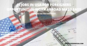 Read more about the article J1 Jobs In USA For Foreigners -USA Jobs Alert